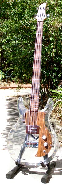Dan Armstrong clear lucite bass