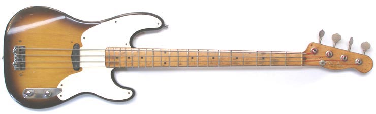 vintage Fender P-bass 1956 model