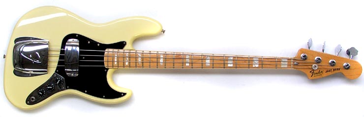Mint vintage Fender Jazz Bass Olympic White
