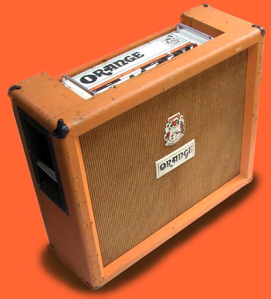 vintage Orange OR80 valve guitar amp